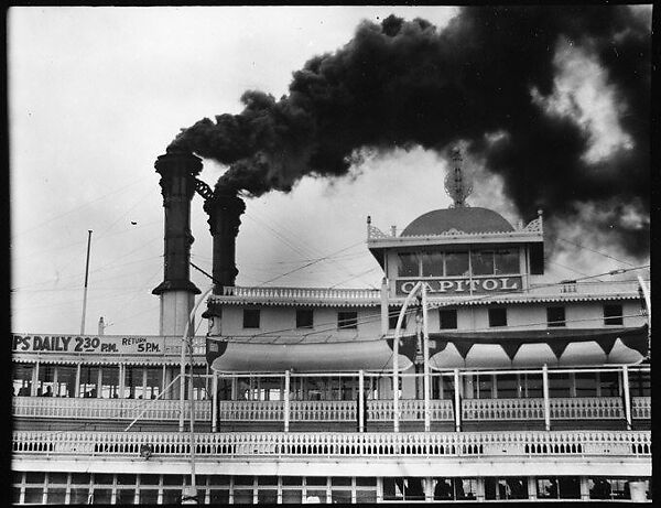 [Steamboat Capitol, New Orleans, Louisiana], Walker Evans (American, St. Louis, Missouri 1903–1975 New Haven, Connecticut), Film negative 