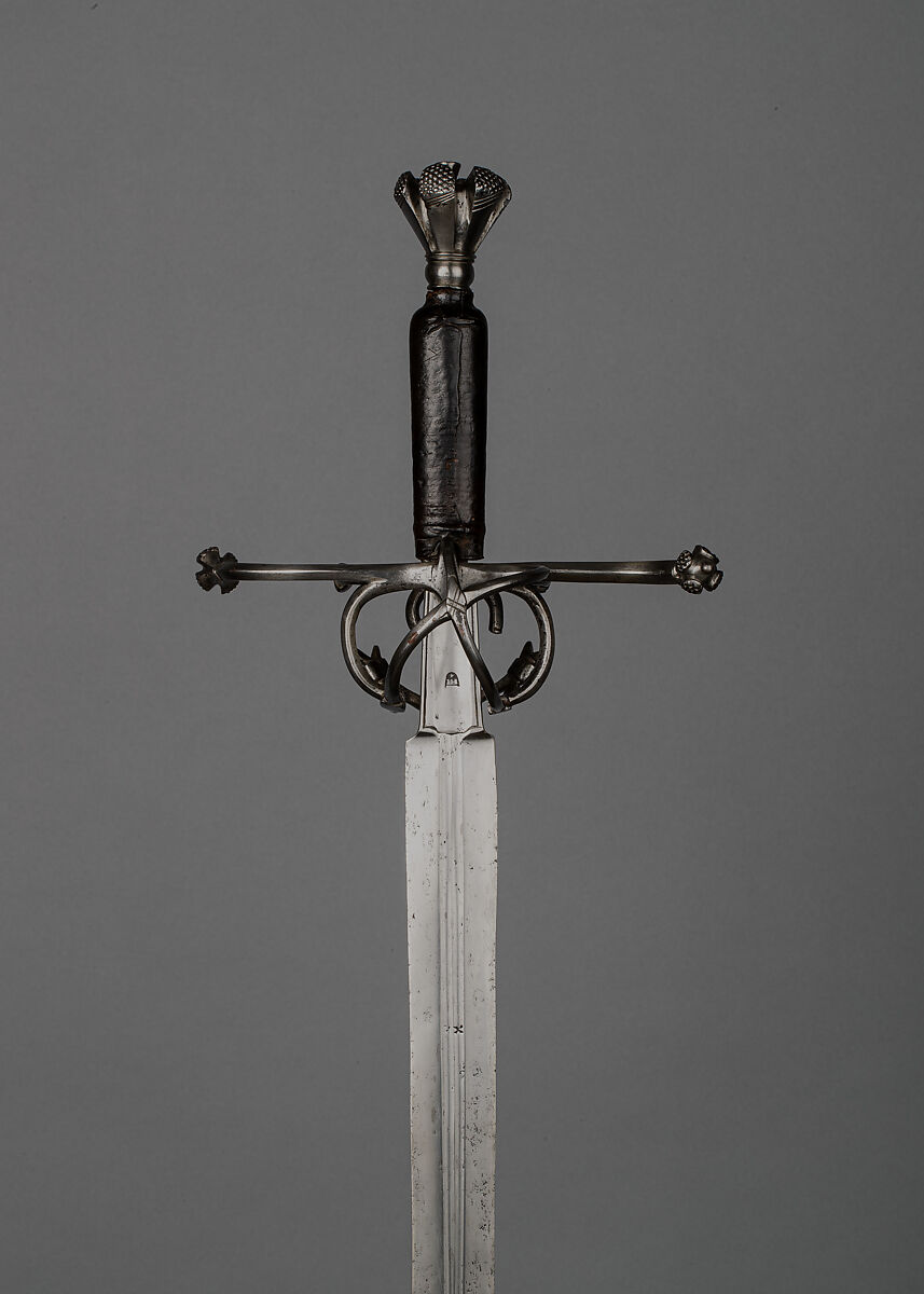 Rapier, Steel, wood, leather, German