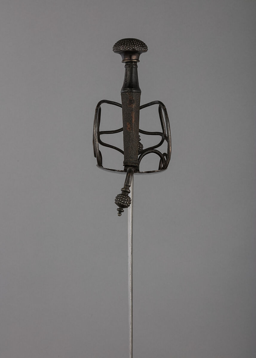 Rapier, Steel, shagreen, German