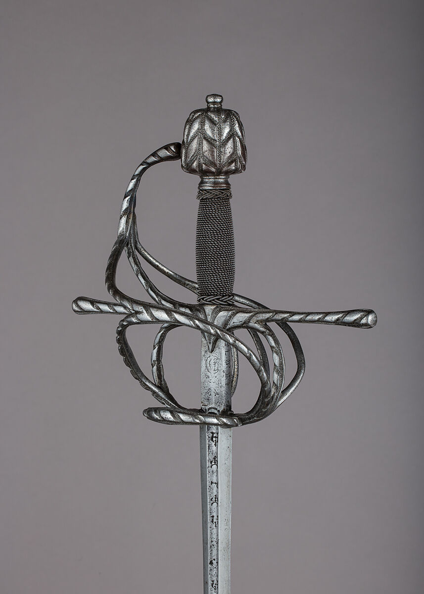 Rapier, Steel, possibly Spanish