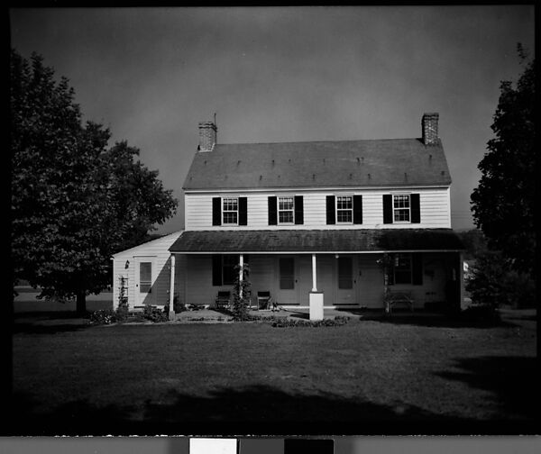 [Residence of Suzette Morton Hamill, Lake Forest, Illinois?], Walker Evans (American, St. Louis, Missouri 1903–1975 New Haven, Connecticut), Film negative 