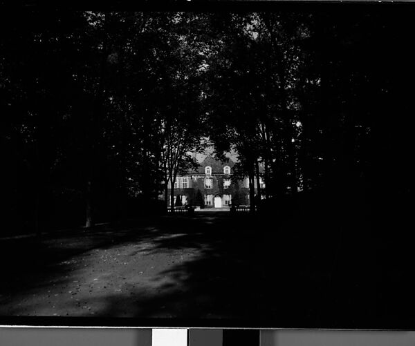 [Glencoe House, Lake Forest, Illinois], Walker Evans (American, St. Louis, Missouri 1903–1975 New Haven, Connecticut), Film negative 