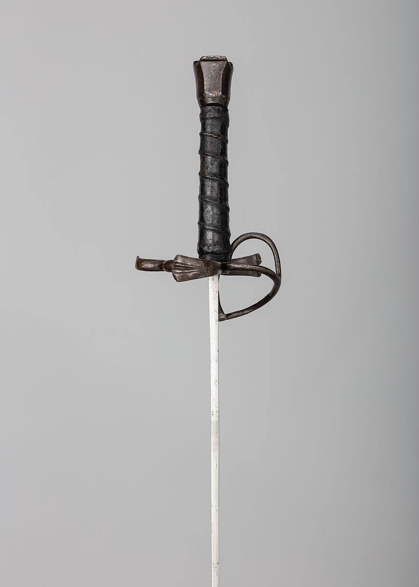 Swiss Saber (<i>Schweizersäbel</i>), Steel, wood, leather, Swiss
