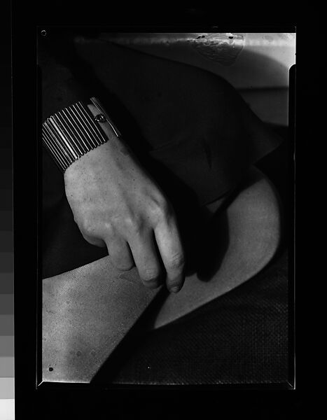 [Hand on Fabric], Walker Evans (American, St. Louis, Missouri 1903–1975 New Haven, Connecticut), Film negative 