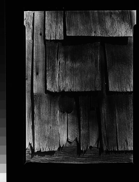 [Wood Shingle Detail, Truro, Massachusetts?], Walker Evans (American, St. Louis, Missouri 1903–1975 New Haven, Connecticut), Film negative 
