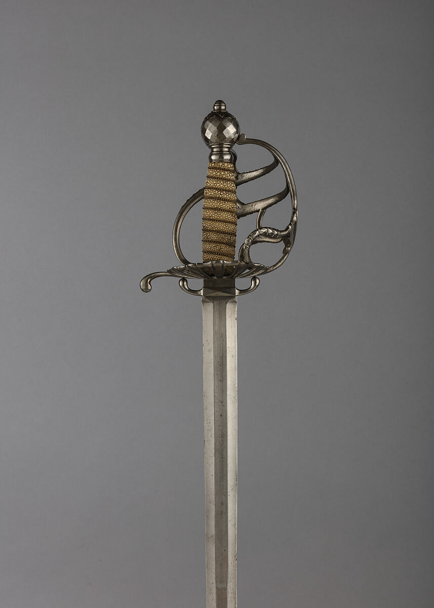 Broadsword, Steel, shagreen, Italian