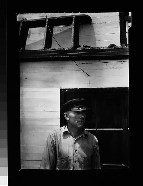 [Seaman on Ship: "RUTH SHAW"], Walker Evans (American, St. Louis, Missouri 1903–1975 New Haven, Connecticut), Film negative 