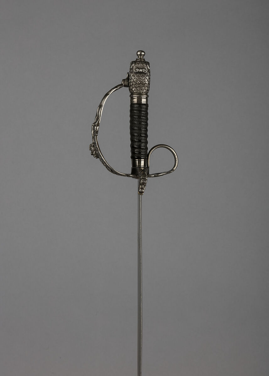 Broadsword, Steel, leather, Italian