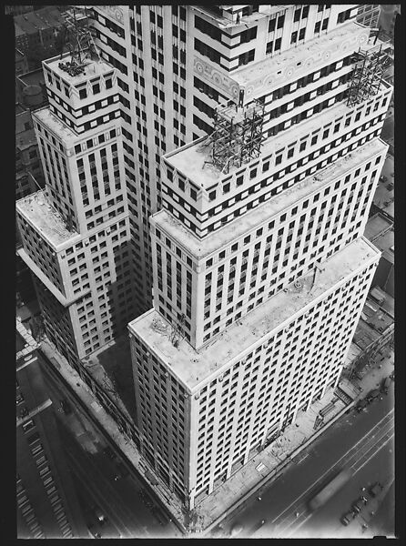 [Chrysler Building Construction, From Roof of Chanin Building, New York City], Walker Evans (American, St. Louis, Missouri 1903–1975 New Haven, Connecticut), Film negative 