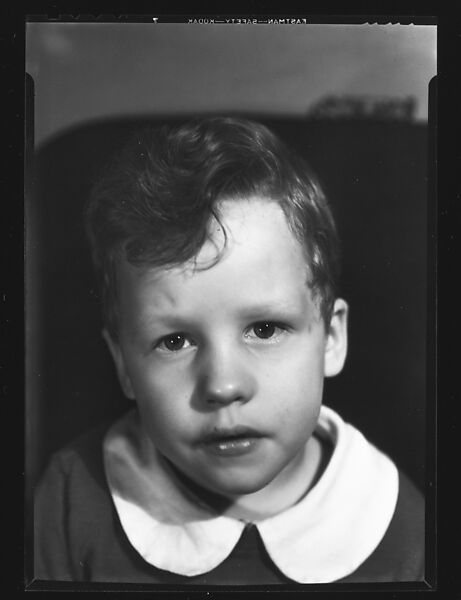 [Unidentified Young Boy], Walker Evans (American, St. Louis, Missouri 1903–1975 New Haven, Connecticut), Film negative 
