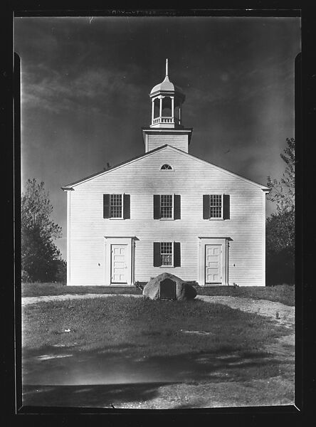 [Church with Octagonal Belltower, Wellfleet, Massachusetts], Walker Evans (American, St. Louis, Missouri 1903–1975 New Haven, Connecticut), Film negative 