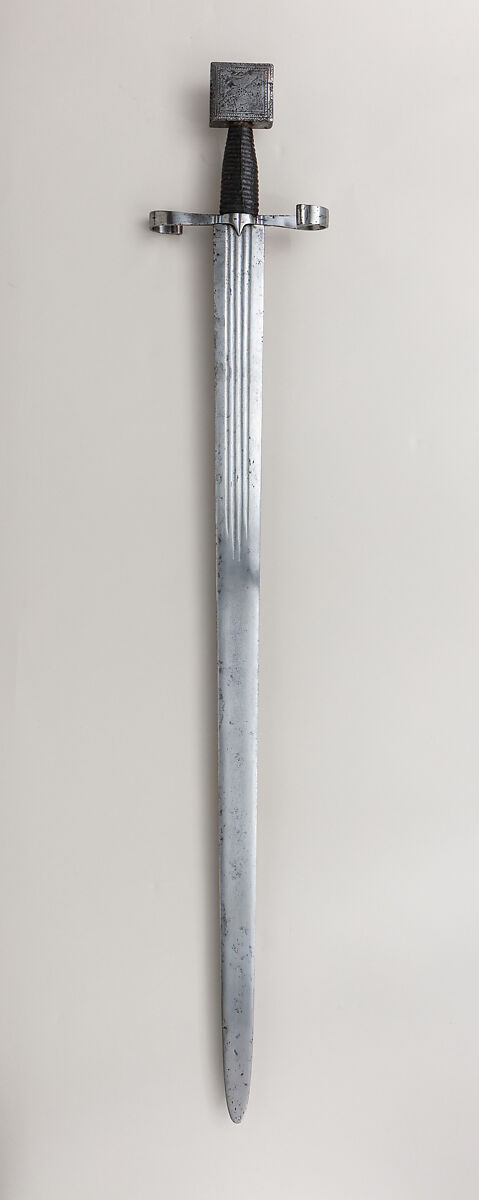 Sword, Steel, leather, Spanish