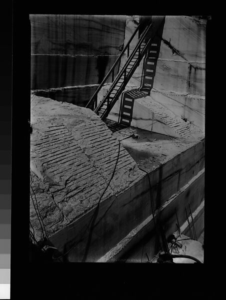 [Quarry Landing with Ladder], Walker Evans (American, St. Louis, Missouri 1903–1975 New Haven, Connecticut), Film negative 