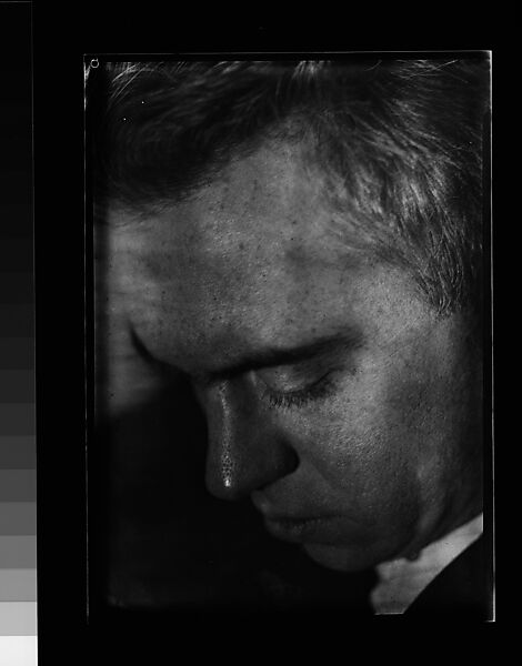 [Hart Crane Looking Down], Walker Evans (American, St. Louis, Missouri 1903–1975 New Haven, Connecticut), Film negative 