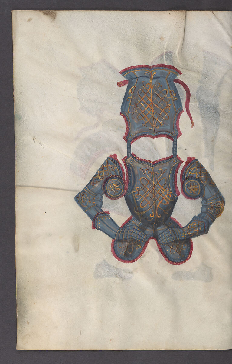 Illustrated Manuscript Inventory of an Armory for Sale by Lottery, Vellum, German