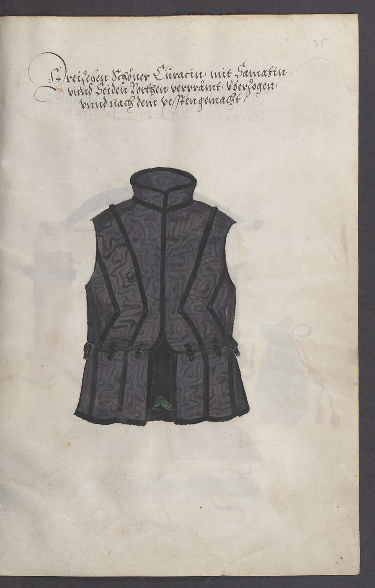 Illustrated Manuscript Inventory of an Armory for Sale by Lottery, Vellum, German