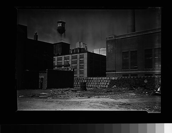 [Lever Brothers Company Factory Buildings], Walker Evans (American, St. Louis, Missouri 1903–1975 New Haven, Connecticut), Film negative 