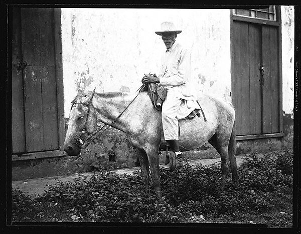 [Man on Donkey, Cuba], Walker Evans (American, St. Louis, Missouri 1903–1975 New Haven, Connecticut), Film negative 