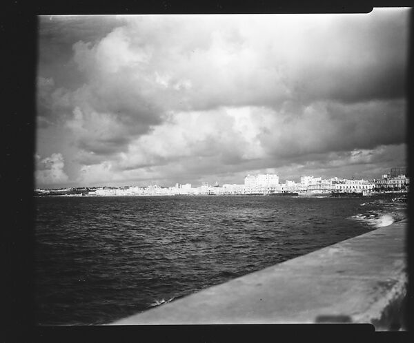 [View of Havana from Maleçon Wall], Walker Evans (American, St. Louis, Missouri 1903–1975 New Haven, Connecticut), Film negative