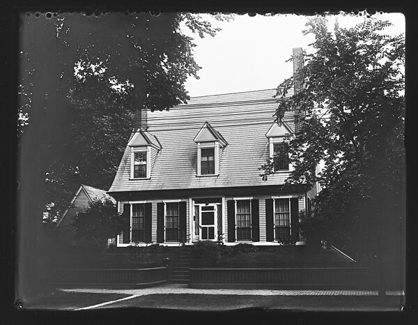 [Greek Revival House with Pedimented Dormers, Salem, Massachusetts]