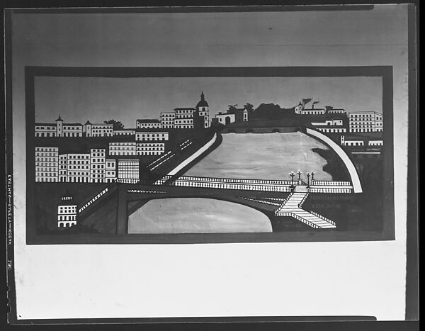 [Mural: "Puentes de San Francisco Y San Anton" by A. Galvez, Havana], Walker Evans (American, St. Louis, Missouri 1903–1975 New Haven, Connecticut), Film negative 