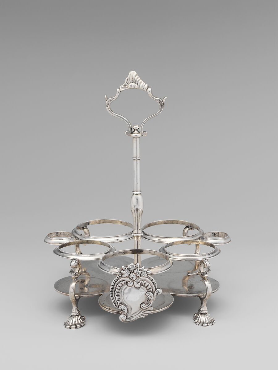 Cruet Stand, Myer Myers (1723–1795), Silver, American 