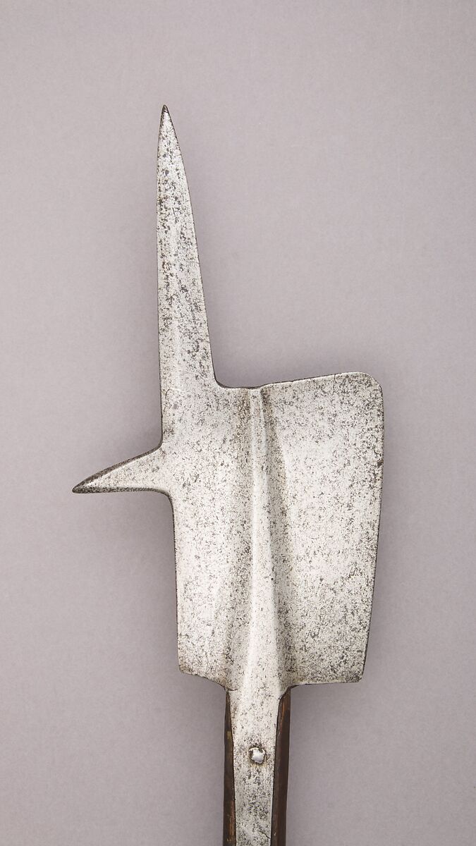 Halberd, Steel, wood (oak), Swiss