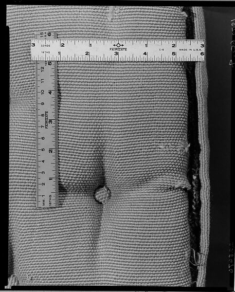 Armchair, Frank Lloyd Wright (American, Richland Center, Wisconsin 1867–1959 Phoenix, Arizona), White oak, wool, American