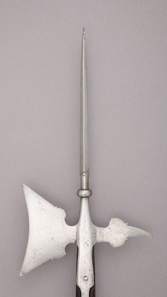 Halberd, Steel, wood, American, Connecticut 