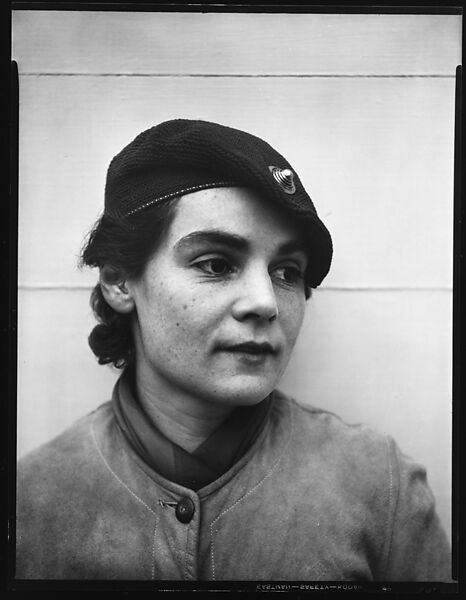 [Mary Churchill in Cloche Hat, Bedford, New York], Walker Evans (American, St. Louis, Missouri 1903–1975 New Haven, Connecticut), Film negative 