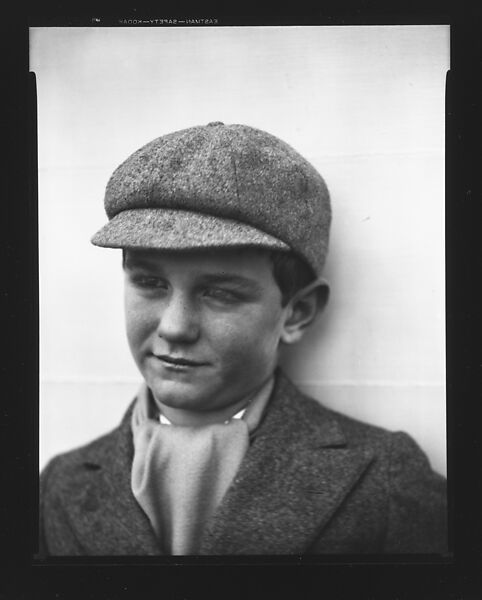 [Jane and Jill Fuller on Stairwell, Bedford, New York], Walker Evans (American, St. Louis, Missouri 1903–1975 New Haven, Connecticut), Film negative 