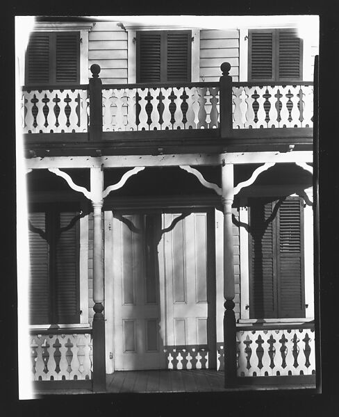 [Brick Building on Waterfront, Paul's Restaurant, New York City], Walker Evans (American, St. Louis, Missouri 1903–1975 New Haven, Connecticut), Film negative 