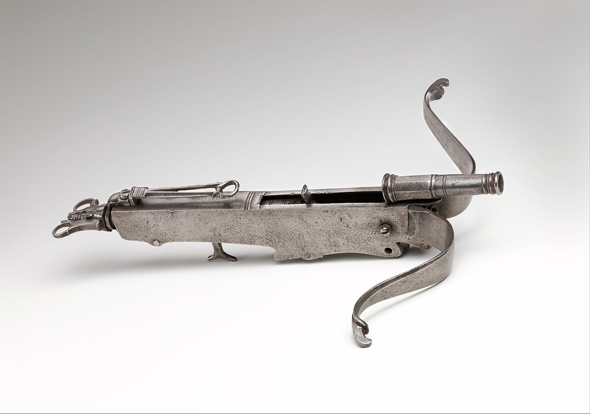 Small Crossbow (Balestrino), Steel, Probably Italian