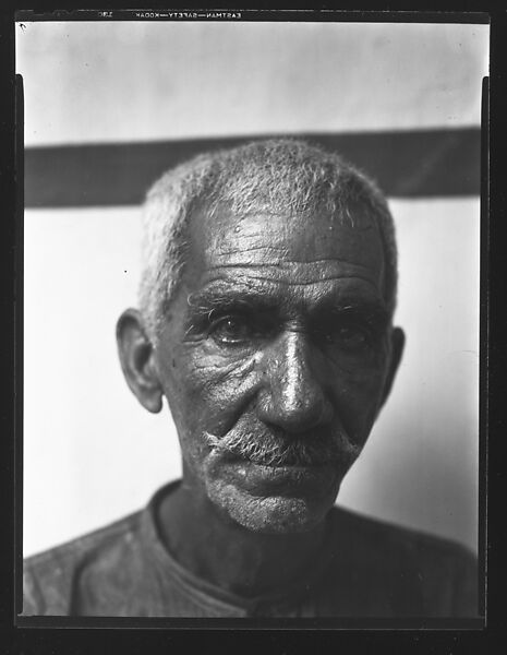 [Unidentified Man, Possibly the Painter A. Galvez, Havana], Walker Evans (American, St. Louis, Missouri 1903–1975 New Haven, Connecticut), Film negative 