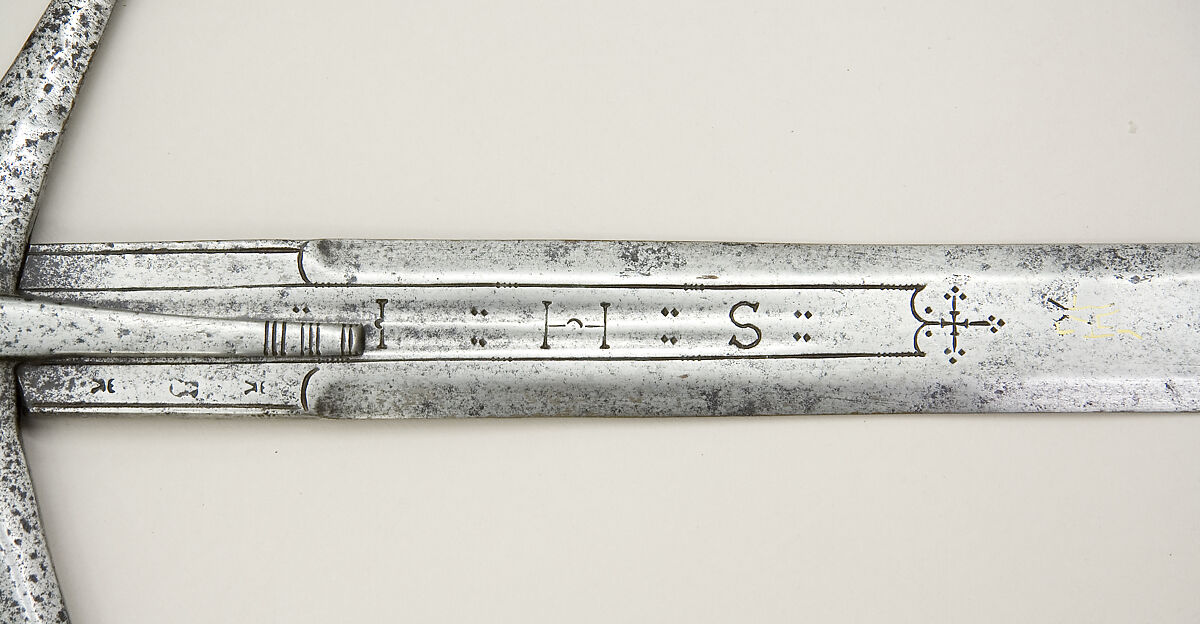 Claymore, Steel, wood, hilt, Scottish; blade, German, Solingen