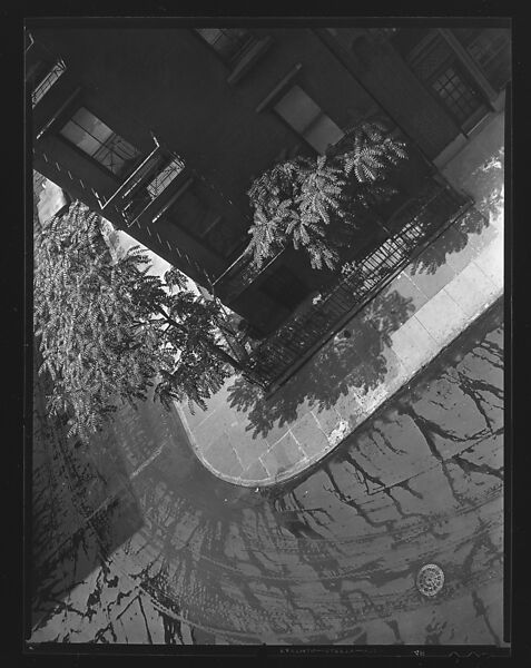 [Street Corner From High Elevation, New York City], Walker Evans (American, St. Louis, Missouri 1903–1975 New Haven, Connecticut), Film negative 