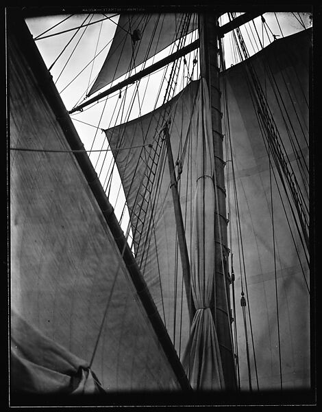 [South Seas: Mast, Sails, and Rigging of Cressida], Walker Evans (American, St. Louis, Missouri 1903–1975 New Haven, Connecticut), Film negative 