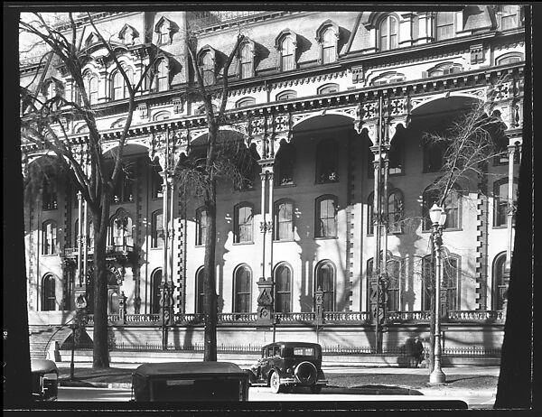 [United States Hotel, Saratoga Springs, New York], Walker Evans (American, St. Louis, Missouri 1903–1975 New Haven, Connecticut), Film negative