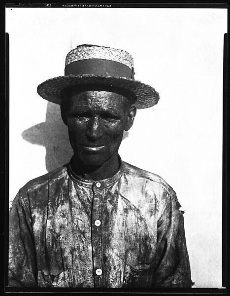 [Dockworker Wearing Straw Boater, Havana], Walker Evans (American, St. Louis, Missouri 1903–1975 New Haven, Connecticut), Film negative 