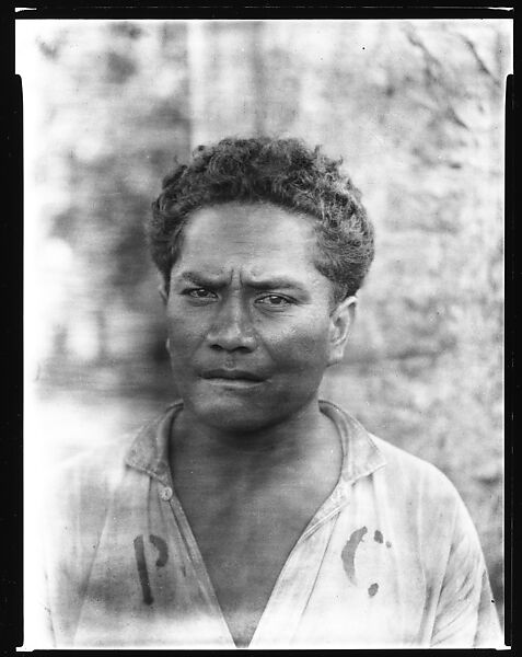 [South Seas: Male Portrait], Walker Evans (American, St. Louis, Missouri 1903–1975 New Haven, Connecticut), Film negative