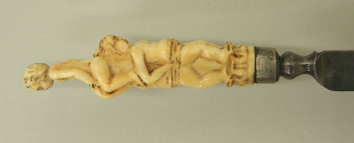 Knife, Steel, ivory, Italian