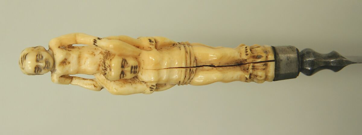 Knife, Steel, ivory, Italian