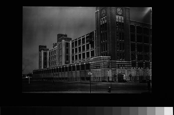 [Schrafft's Factory Building, Massachusetts], Walker Evans (American, St. Louis, Missouri 1903–1975 New Haven, Connecticut), Film negative 