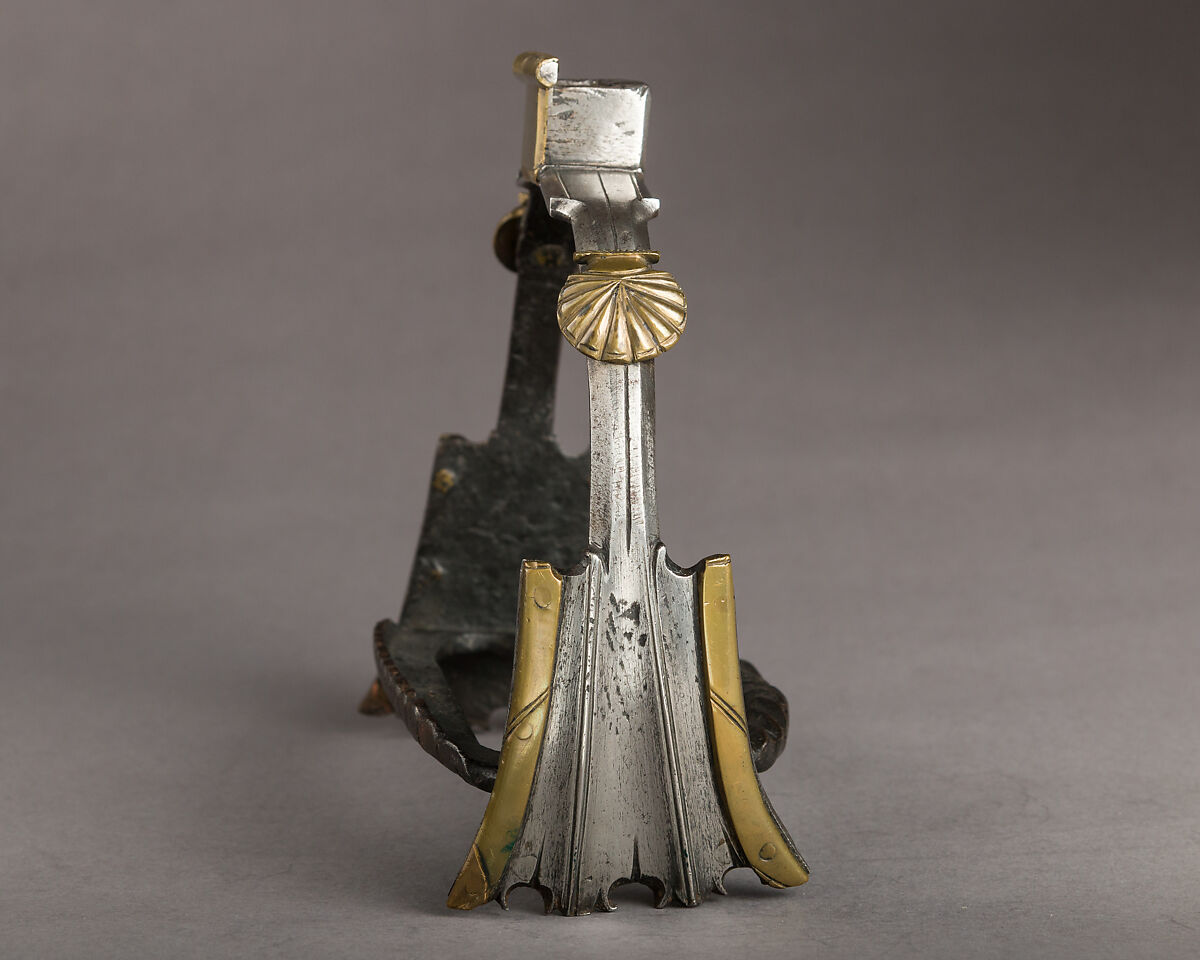 Stirrup, Iron, copper alloy, German