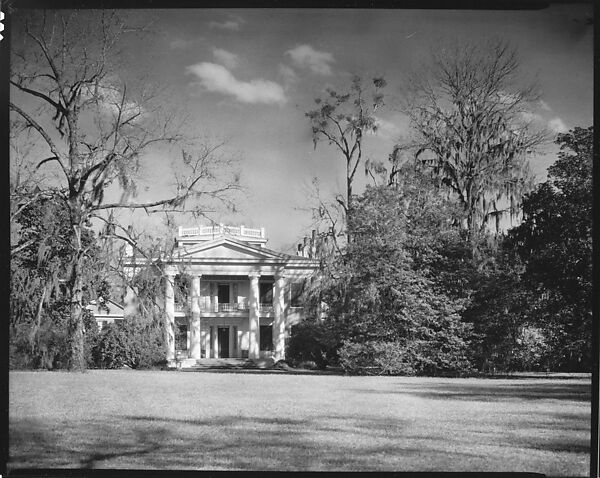 [Melrose Plantation House, Natchez, Mississippi], Walker Evans (American, St. Louis, Missouri 1903–1975 New Haven, Connecticut), Film negative 