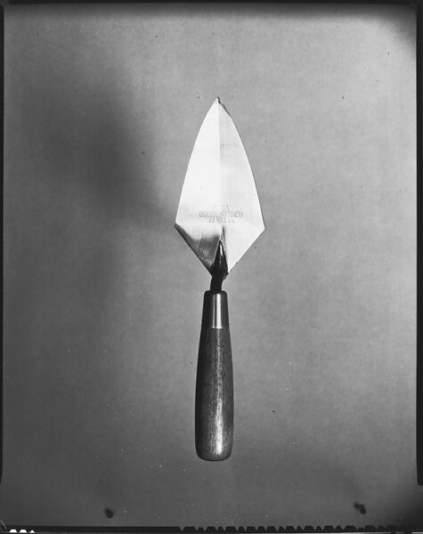 Walker Evans | [Bricklayer's Pointing Trowel] | The Metropolitan Museum of  Art