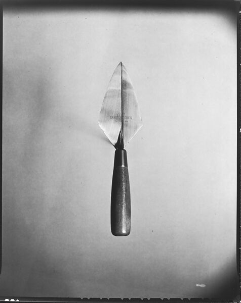[Bricklayer's Pointing Trowel], Walker Evans (American, St. Louis, Missouri 1903–1975 New Haven, Connecticut), Film negative 
