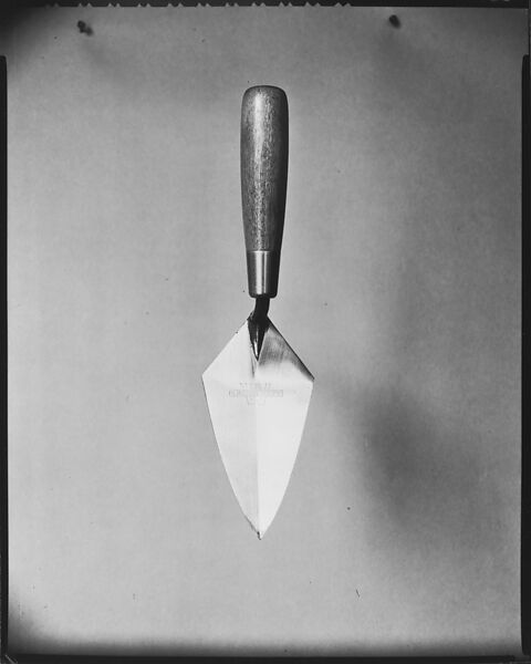 [Bricklayer's Pointing Trowel], Walker Evans (American, St. Louis, Missouri 1903–1975 New Haven, Connecticut), Film negative 