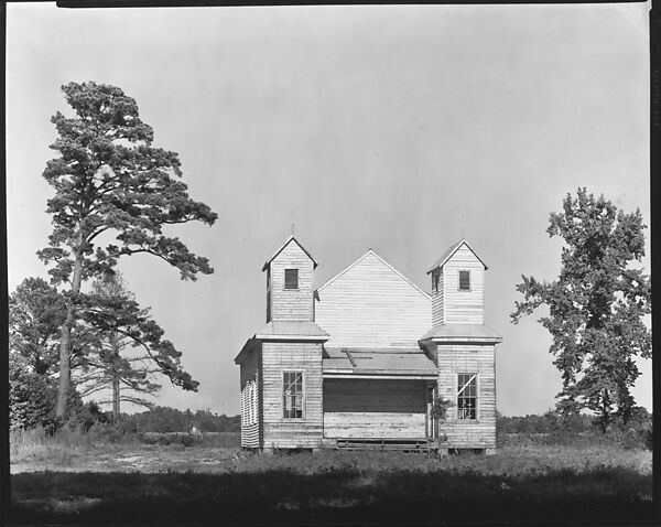 [Wooden Church, Alabama], Walker Evans (American, St. Louis, Missouri 1903–1975 New Haven, Connecticut), Film negative 