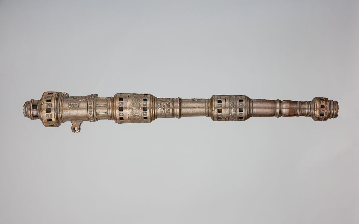 Model of a Basilisk (Cannon) for Emperor Charles V (1500–1558), Pietro d'Arena (Italian, Sicily, active ca. 1503–23), Bronze, Italian